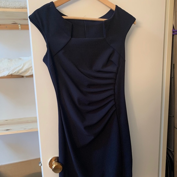 Navy formal dress - never worn - Picture 3 of 5